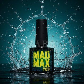 Yo!Nails Mad Max - Супер стійкий топ без липкого шару, з УФ-фільтром, 8 мл 7036 фото