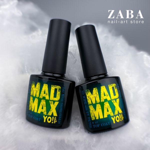 Yo!Nails Mad Max - Супер стійкий топ без липкого шару, з УФ-фільтром, 8 мл 7036 фото