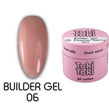 Гель 006 Passion Berry - Builder Gel Toki-Toki, 15 мл 22530 фото