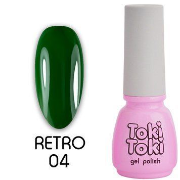Гель-лак Retro RT04 Toki-Toki, 5 мл 22621 фото
