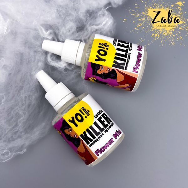 Ремувер для кутикули Yo!Nails CUTICLE KILLER Flower Mix, 30 мл 7021 фото