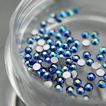 Стрази (скло) Sapphire AB SS3, 100 шт 3-36-100 фото