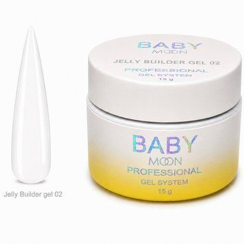 Гель‑желе Baby Moon Jelly Builder Gel №02, 15 мл 53267 фото