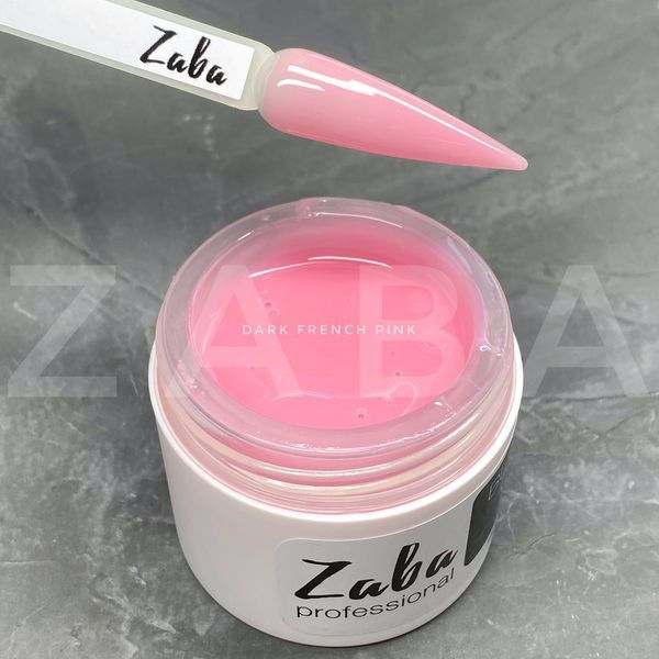 ZNS Гель для наращивания Modeling gel №009 Dark French Pink, 25 г 4970 фото
