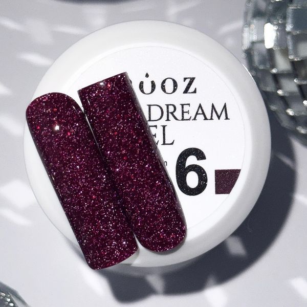 Crooz Світловідбивний гель для нігтів Shine Dream Gel №006 15 мл 25070 фото