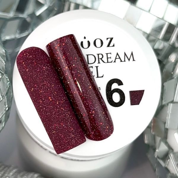 Crooz Світловідбивний гель для нігтів Shine Dream Gel №006 15 мл 25070 фото