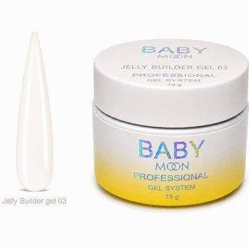 Гель‑желе Baby Moon Jelly Builder Gel №03, 15 мл 53268 фото