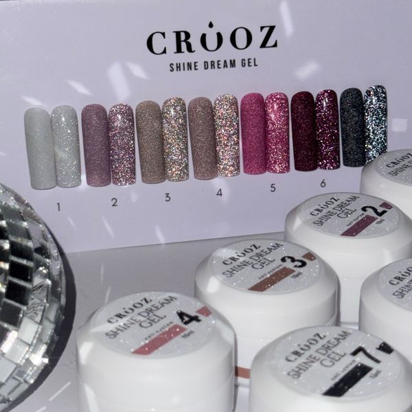 Crooz Светоотражающий гель для ногтей Shine Dream Gel №007 15 мл 25071 фото