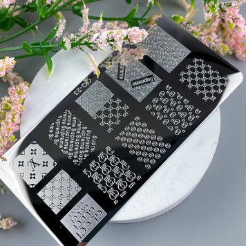 Пластина для стемпинга QQ-23 61213 фото