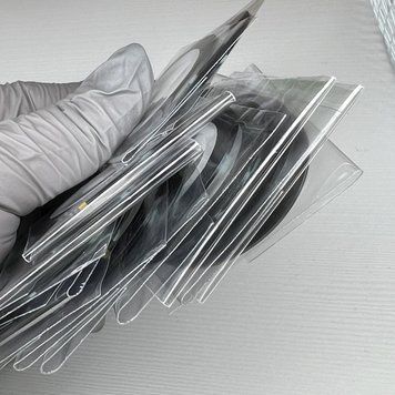 Скотч стрічка) для дизайну нігтів, чорний 1268 фото