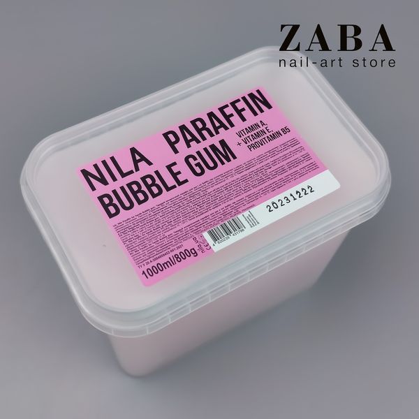 Парафин Nila BUBLE GUM, 1000 мл 62524 фото