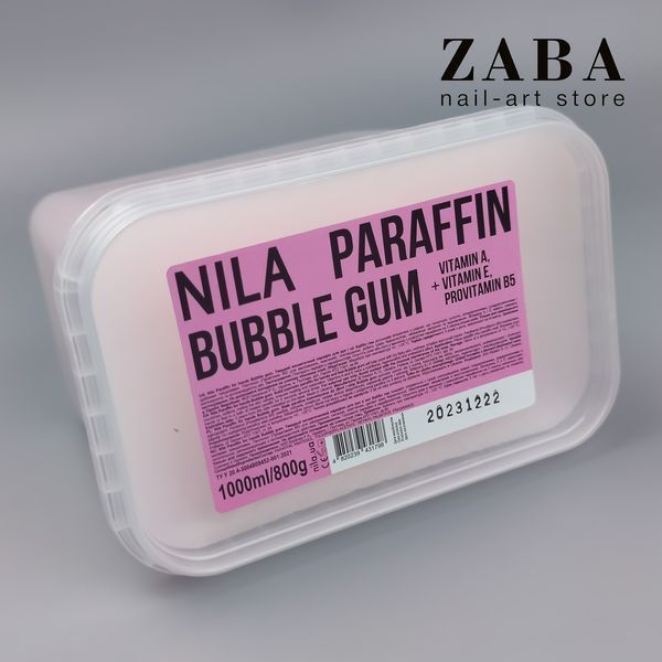 Парафин Nila BUBLE GUM, 1000 мл 62524 фото