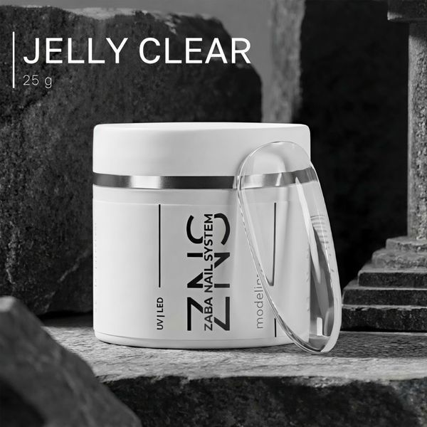 ZNS Гель для нарощування Modeling Gel №013 Jelly clear, 25 г 62145 фото