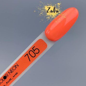 Гель-лак MOON FULL Neon color Gel polish №705, 8 мл 5731 фото