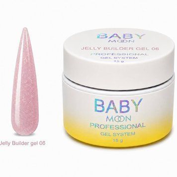 Гель‑желе Baby Moon Jelly Builder Gel №06, 15 мл 53271 фото