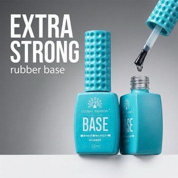 Універсальна база для манікюру Global Fashion Extra Strong Base, 12 мл 25178 фото