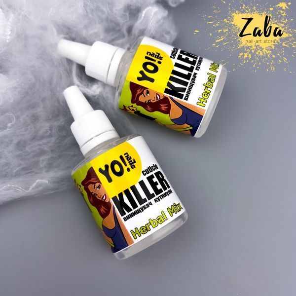 Ремувер для кутикулы Yo!Nails CUTICLE KILLER Herbal Mix, 30 мл 7020 фото