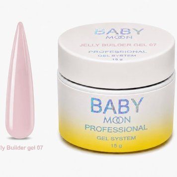 Гель‑желе Baby Moon Jelly Builder Gel №07, 15 мл 53272 фото
