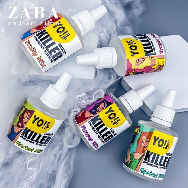 Ремувер для кутикули Yo!Nails CUTICLE KILLER Fruity Mix, 30 мл 7022 фото