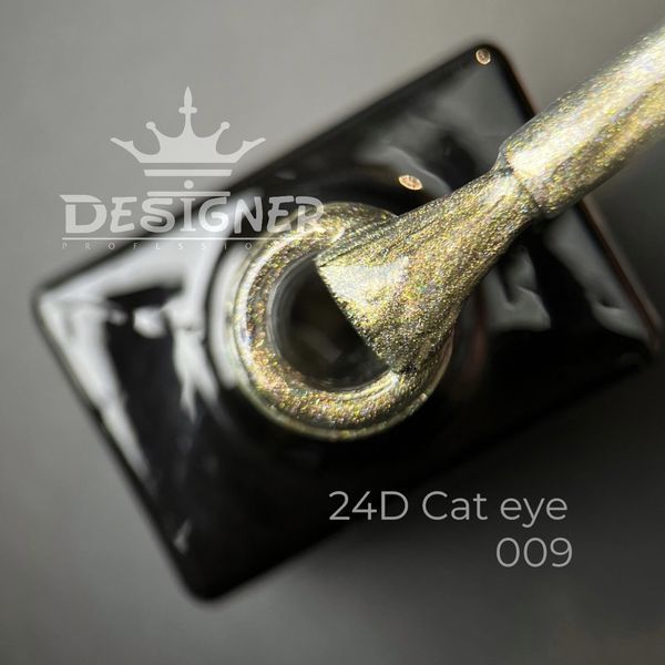 Гель-лак Кошачий глаз 24D Magic Cat Eye 009 Designer Professional, 9 мл 62218 фото