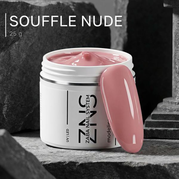 ZNS Гель для нарощування Modeling Gel №016 Souffle Nude, 25 г 62148 фото