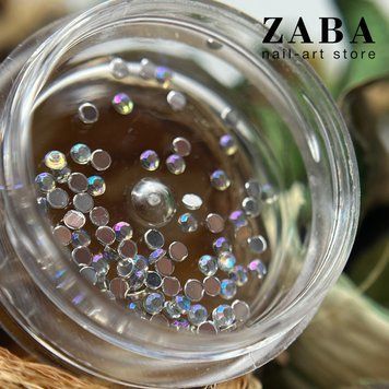 Стрази для дизайну нігтів скло Хамелеон 1.5mm - 100 шт 62060 фото