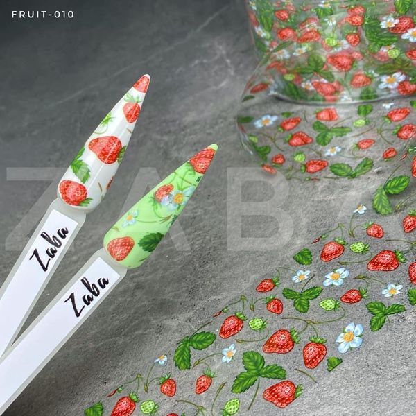 Фольга для манікюру Fruits 010, 50 см 5423 фото