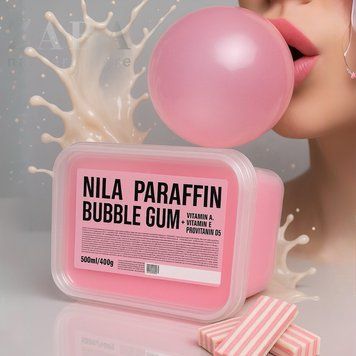 Nila Парафін для рук Bubble Gum, 500 мл 24865 фото