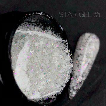 Гель для дизайна Crooz Star Gel №001 5г 100954 фото