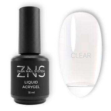 ZNS Liquid Acrygel №01 Рідкий Акригель для нігтів, 15 мл 53000 фото