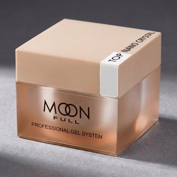 Moon Full Nano Crystal Top Coat &ndash; топ для гель лаку в баночці, 30 мл 62225 фото
