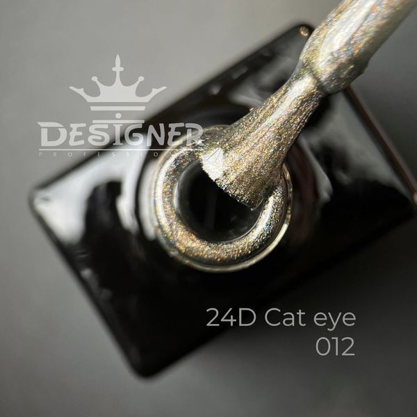 Гель-лак Кошачий глаз 24D Magic Cat Eye 012 Designer Professional, 9 мл 62221 фото