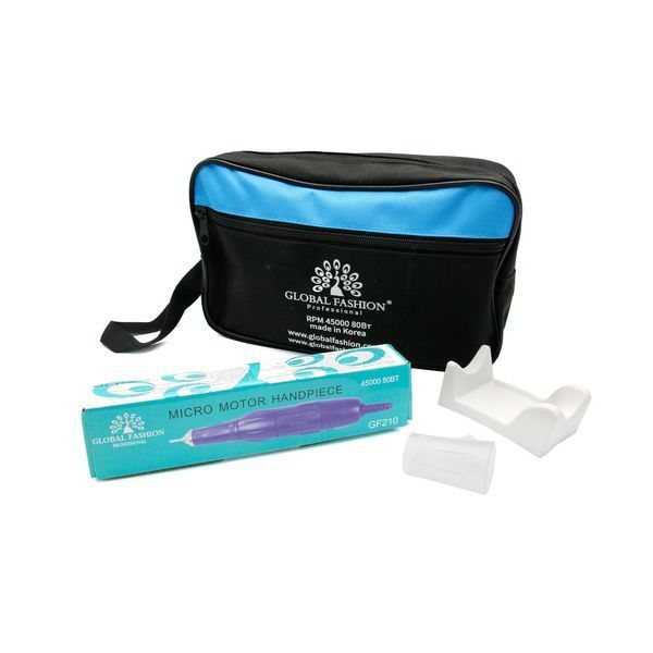 Аппарат для маникюра и педикюра 45000 оборотов, 80 ватт, Global Fashion GF-210 16425 фото
