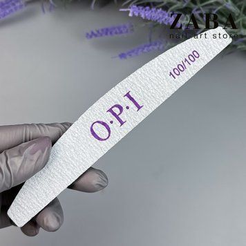 OPI Пилка (дуга) для нігтів 100/100, шт 1284 фото