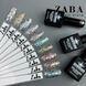 Designer Professional Glow Glitter 569 - Гель-лак з пластівцями Хамелеон різних розмірів та гліттером 9 мл 62402 фото 7