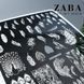 Пластина для стемпінгу велика ZJOY PLUS-031 32487 фото 4