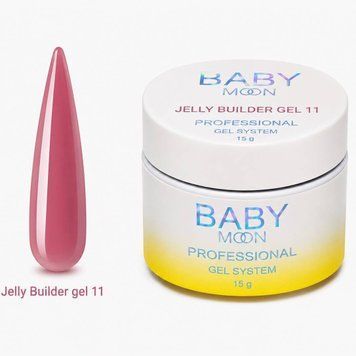 Гель‑желе Baby Moon Jelly Builder Gel №11, 15 мл 53276 фото