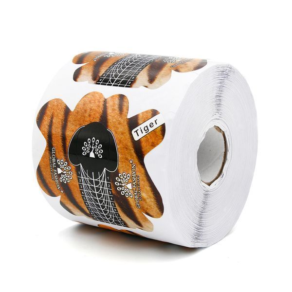 Одноразовые формы для ногтей Tiger Global Fashion, 300 шт 41637 фото
