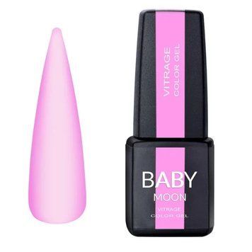 Гель-лак вітражний Baby Moon Vitrage Color Gel 01 рожевий, 6 мл 22699 фото