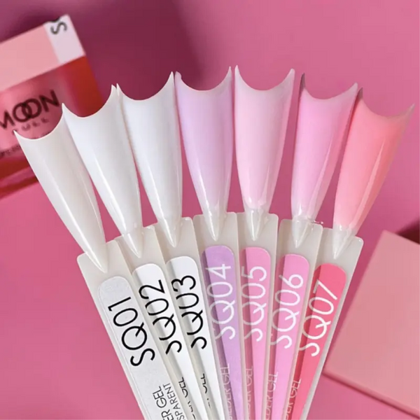Гель для нарощування Moon Full Builder Gel №SQ02 ніжно-молочний, 30 мл 25085 фото