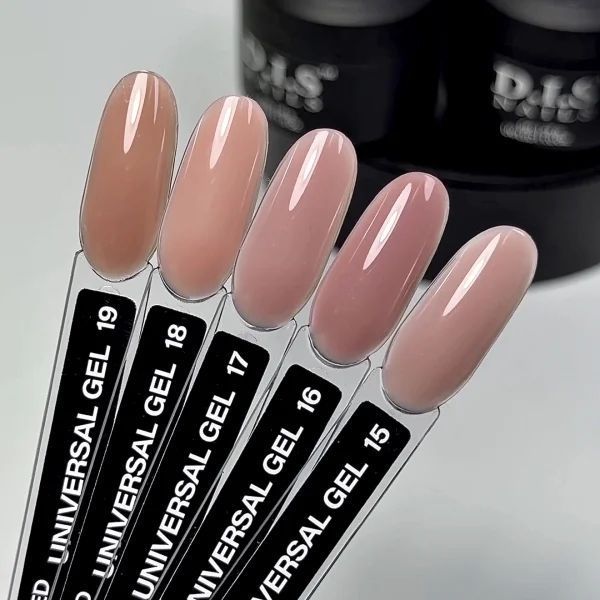 D.I.S. UNIVERSAL GEL №10 - камуфлирующий твердый гель HEMA & TPO Free, 28 г 43322 фото