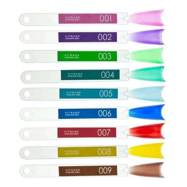 Гель-лак вітражний Baby Moon Vitrage Color Gel 01 рожевий, 6 мл 22699 фото