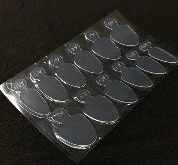 Молди, трафарети для френчу, силіконові вставки у верхні форми - A 62284 фото