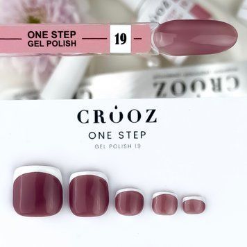 Crooz One Step Gel Polish №19 Однофазний гель лак, 8 мл 25333 фото