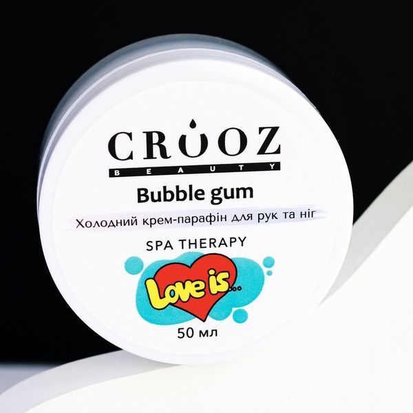 Crooz Холодный крем-парафин для рук и ног Bubble Gum, 50 мл 100788 фото