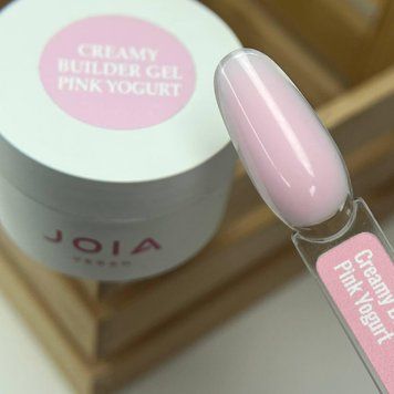 Моделюючий гель JOIA vegan Creamy Builder Gel Pink Yogurt 15 мл 32331 фото