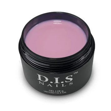 D.I.S Nails HARD LIGHT PINK - Камуфлюючий твердий гель 28 г 13216 фото